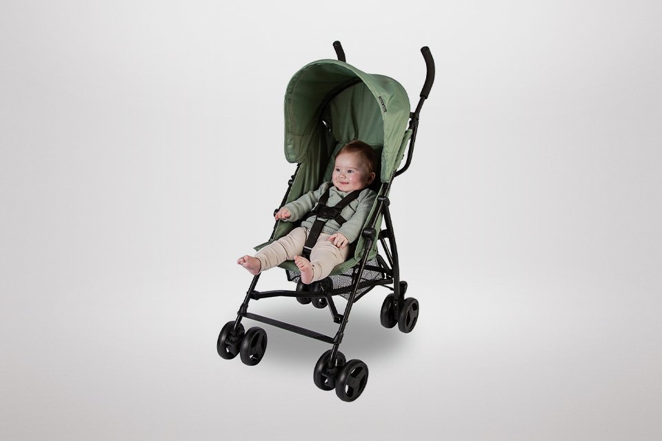Red Kite Push Me Stroller - Sage.