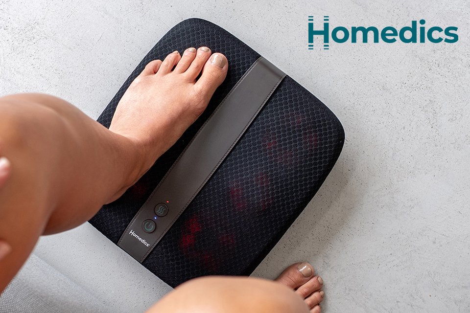 Soothing heat for tired feet. Save now on deluxe foot massager. Shop now.