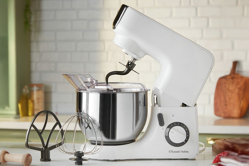 Russell Hobbs Go Create White Stand Mixer 27500.
