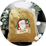 Christmas decorations and boxes.