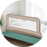 Cuggl Bed Rail - Grey.