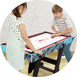 Save 50% on Hy-Pro 4ft 12 in 1 folding multi table.