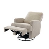 Obaby Madison Nursery Recliner Truffle Chair - Beige.