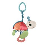 Fisher-Price Sea Me Bounce Turtle - Sensory Pushchair Toy.