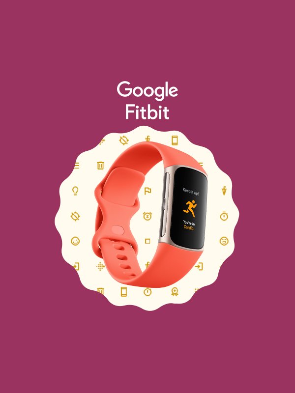 Fitbit motivation. Google innovation. Selected savings across the Fitbit range.