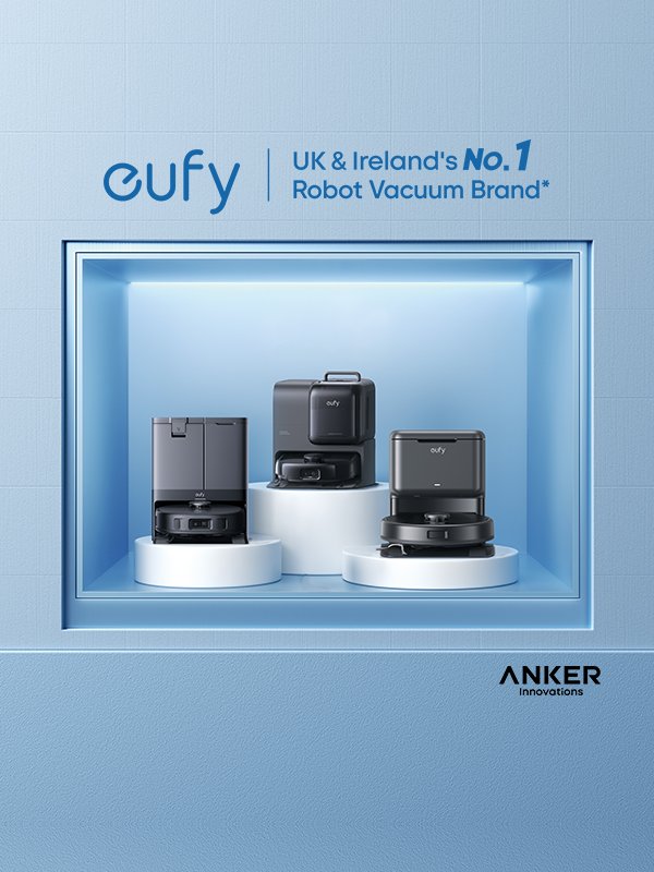 Eufy robot vacuums from £279.