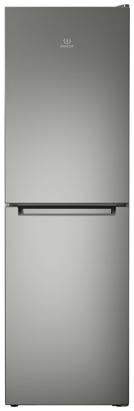 Indesit LD85F1 Frost Free Fridge Freezer - Silver