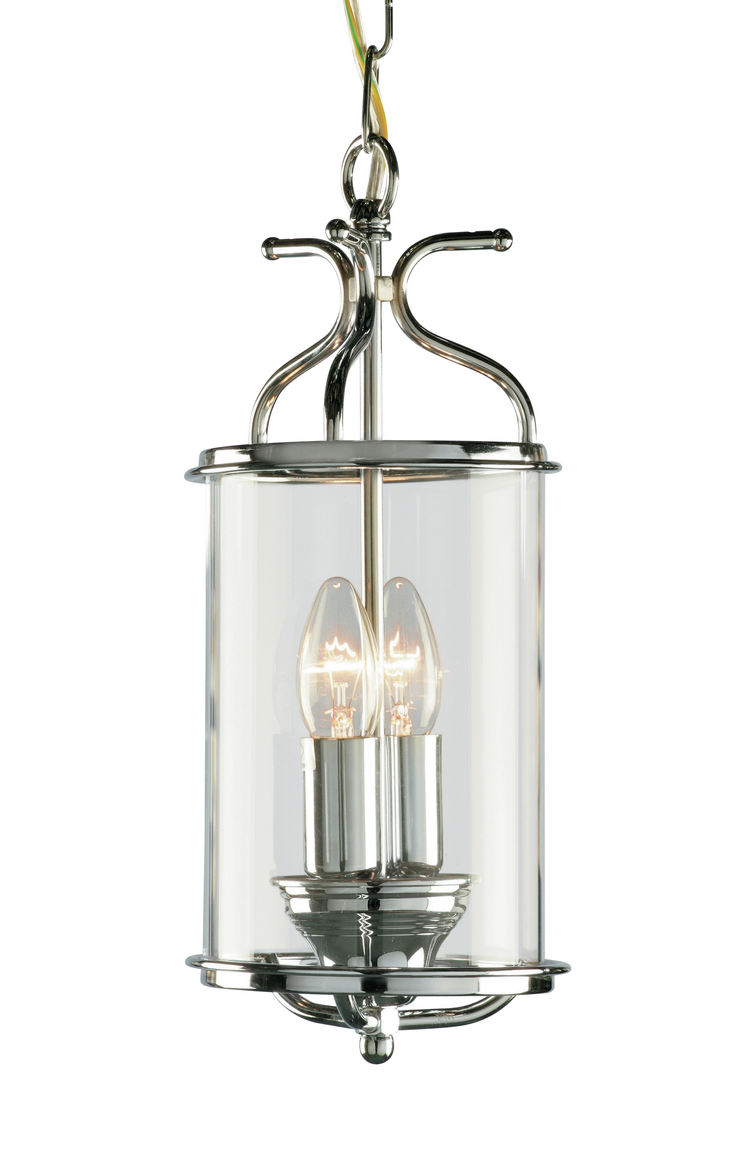 Winchester 2 Light Lantern - Chrome.