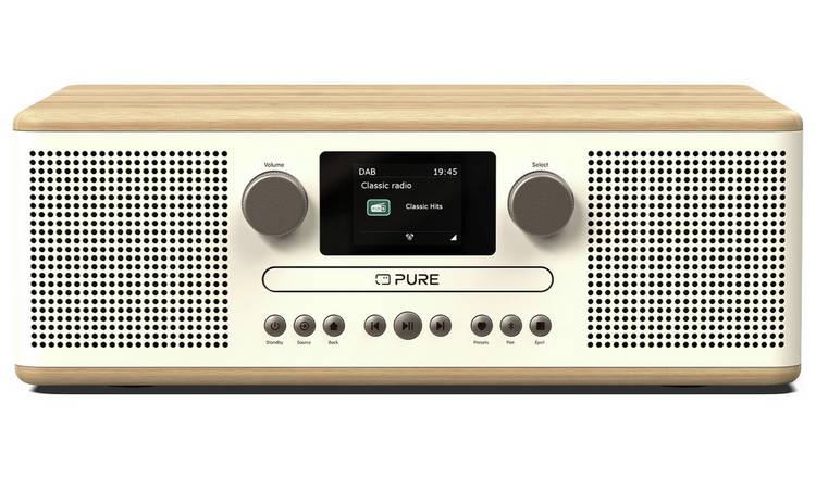 Pure Classic C-D6 DAB+/FM AIO Hi-Fi Systems - Oakwood