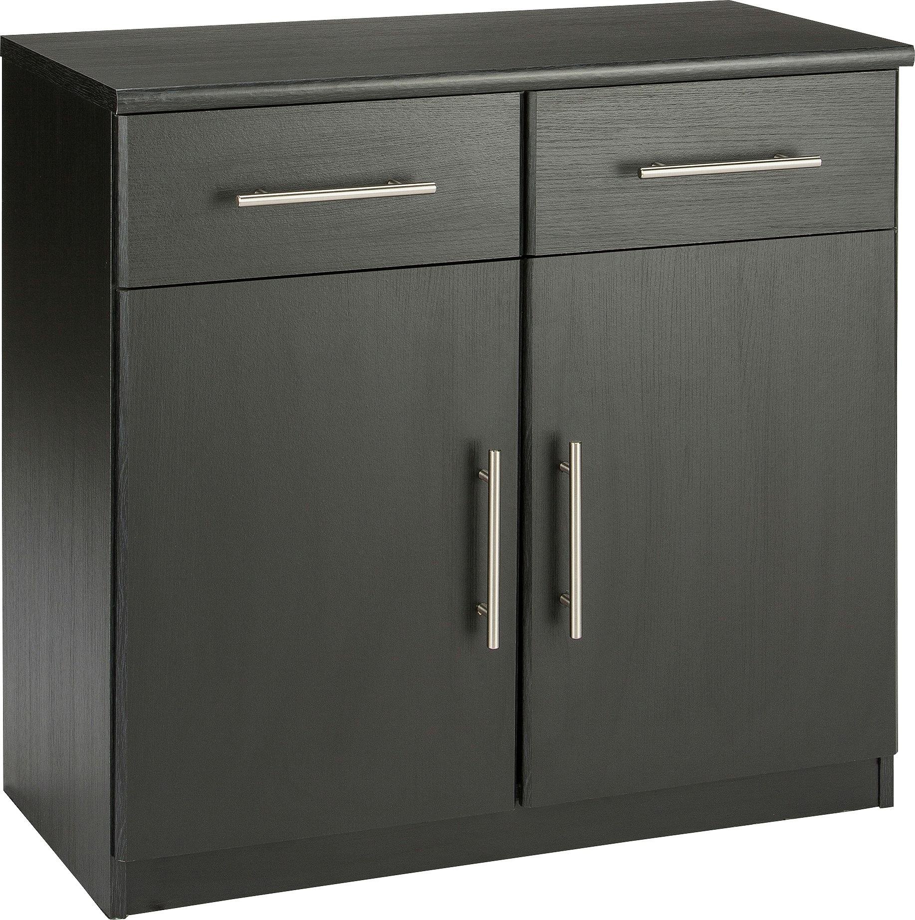 Argos Home Anderson 2 Door 2 Drawer Sideboard - Black