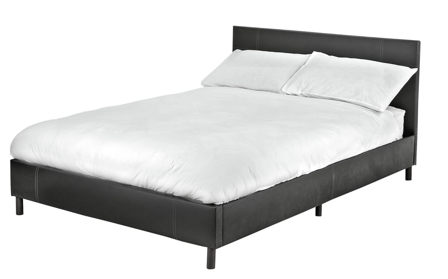 Argos Home Erica Small Double Bed Frame - Black