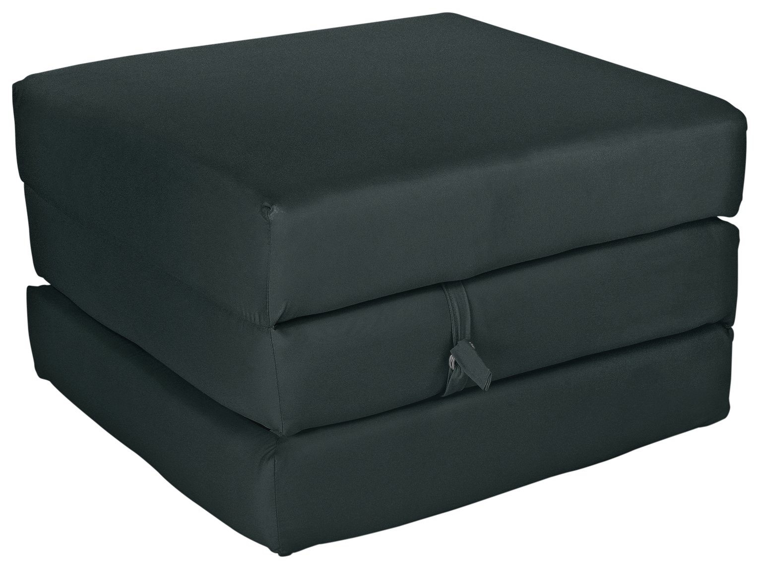 Argos Home Single Mattress Cube - Jet Black