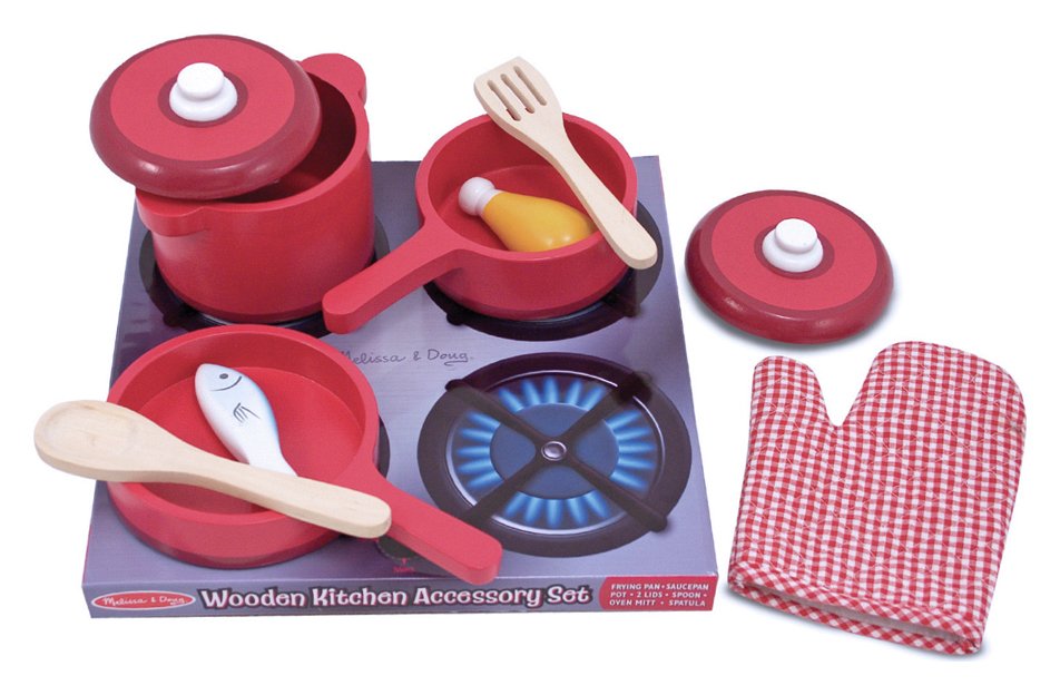 Melissa & Doug Wooden Kitchen Accessory Set Review