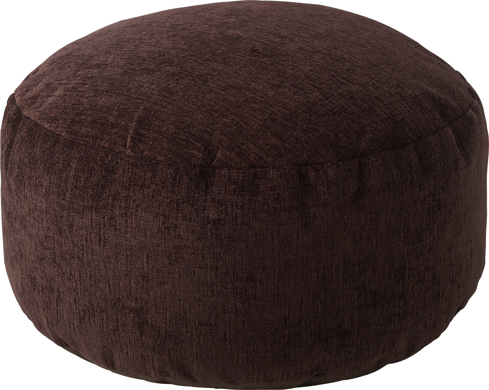 HOME - Tessa Polyester Bean Footstool - Chocolate Review