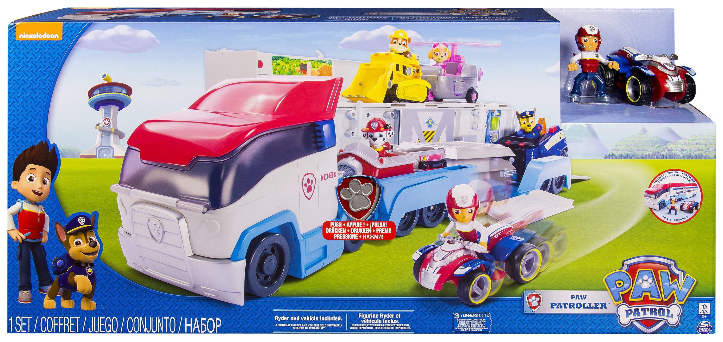 paw patroller truck toy