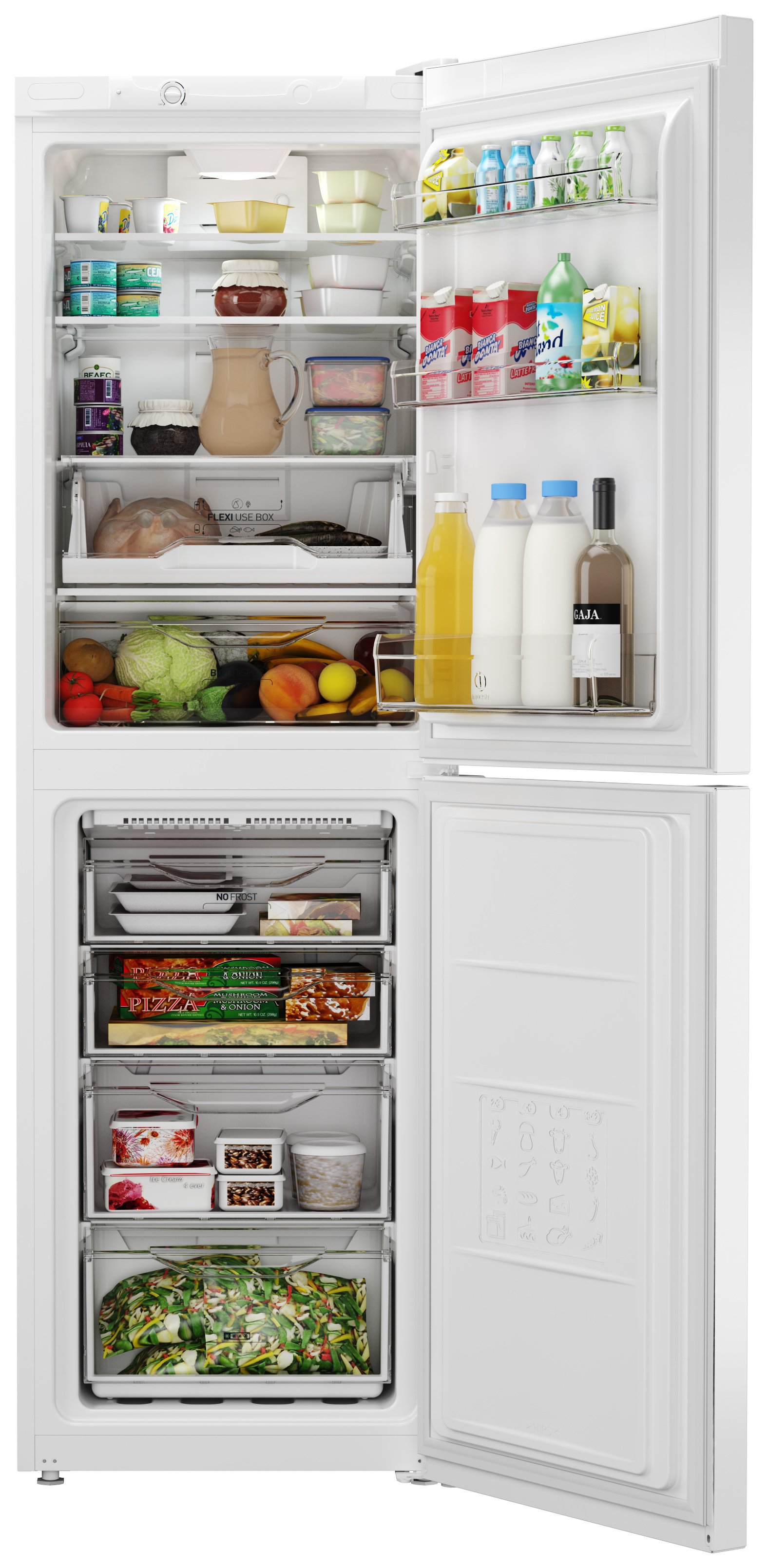 Indesit LD85 F1W Freestanding Fridge Freezer Reviews