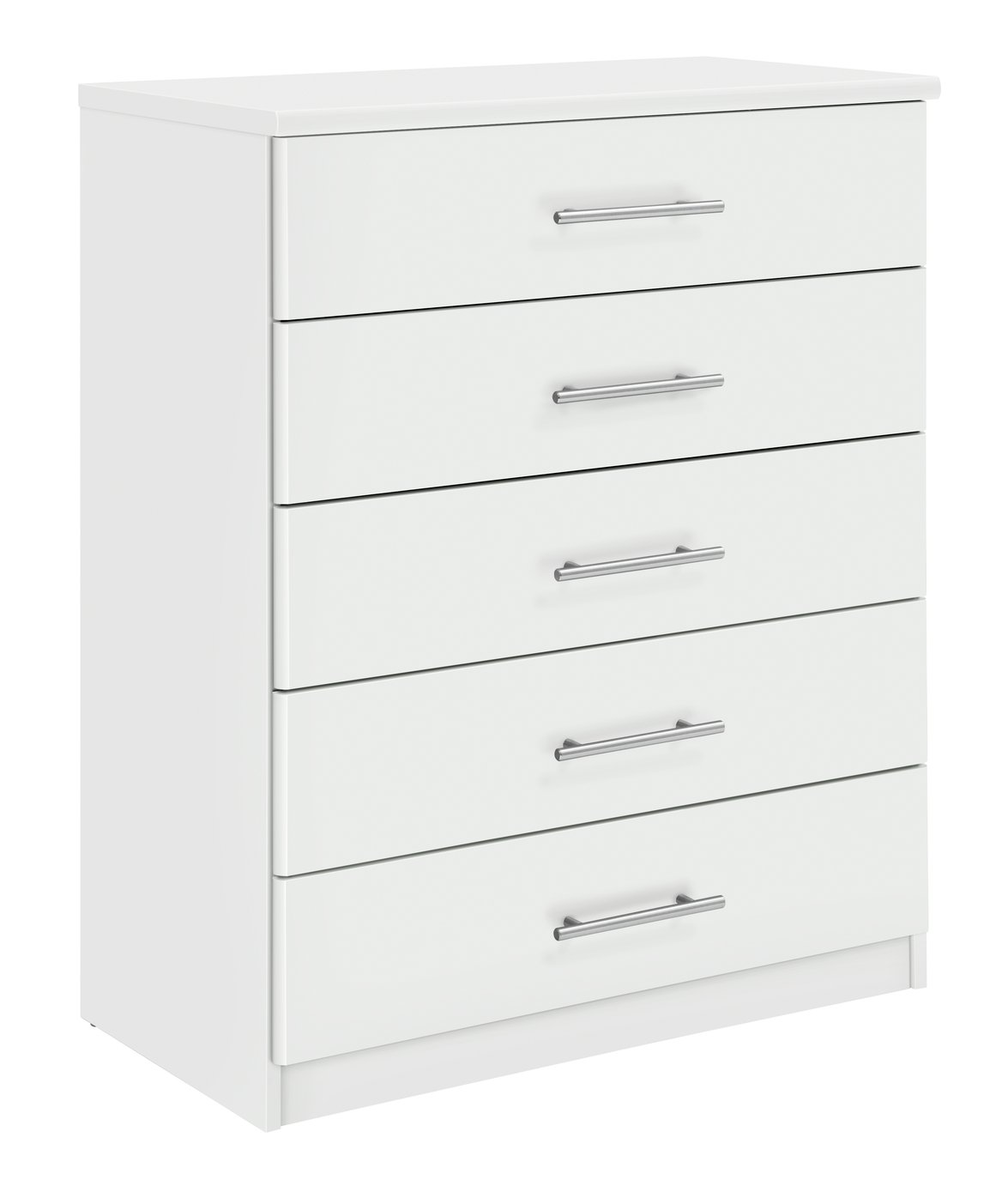 Argos Home Normandy 5 Drawer Chest of Drawers - White