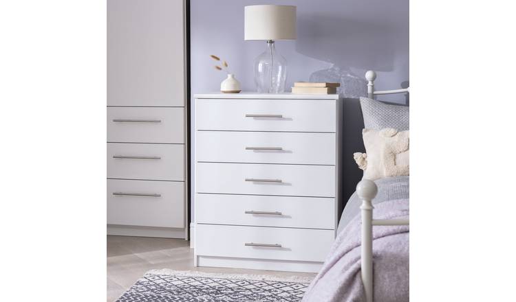 Argos assembled chest store of drawers