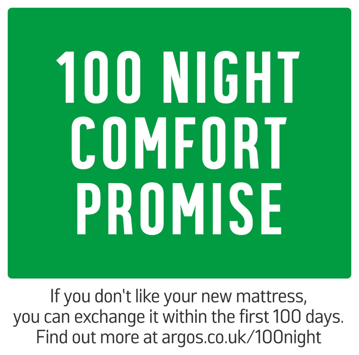 Airsprung New Elliott Comfort Single Shallow MattressWhite at Argos