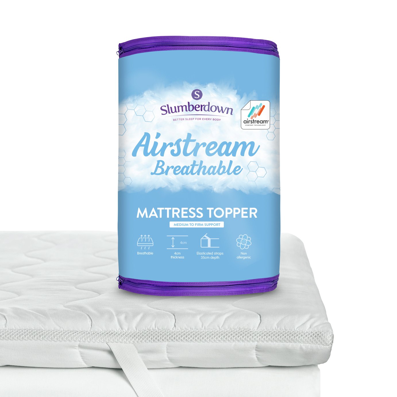 Slumberdown Airstream Mattress Topper Reviews Updated February 2024