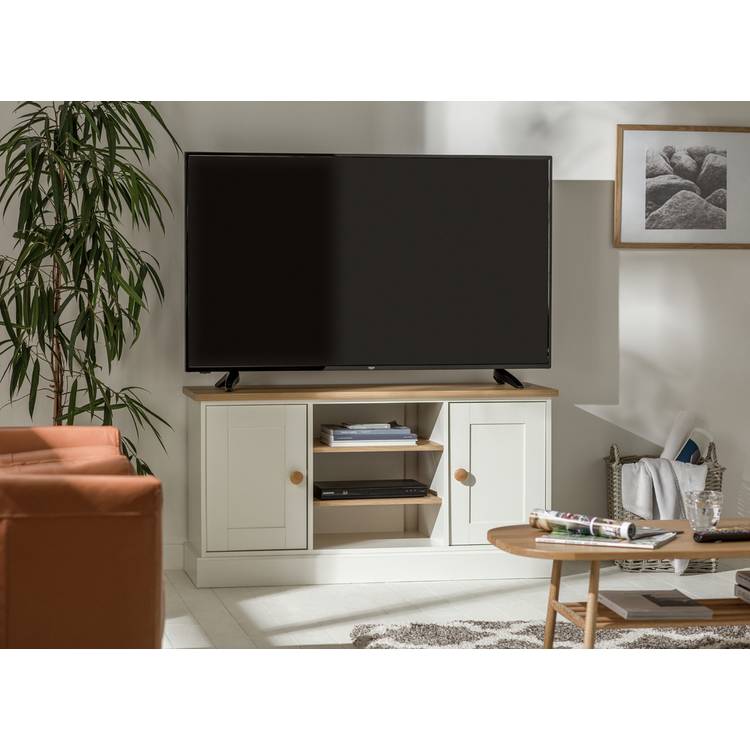 Argos Home Winchester 2 Door TV Unit - Cream 0