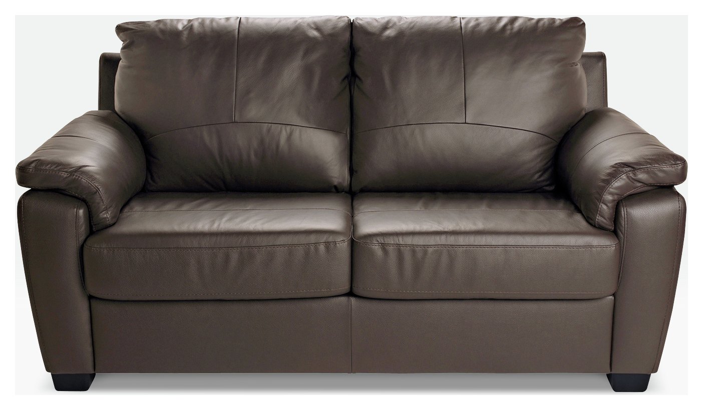 argos chocolate sofa bed