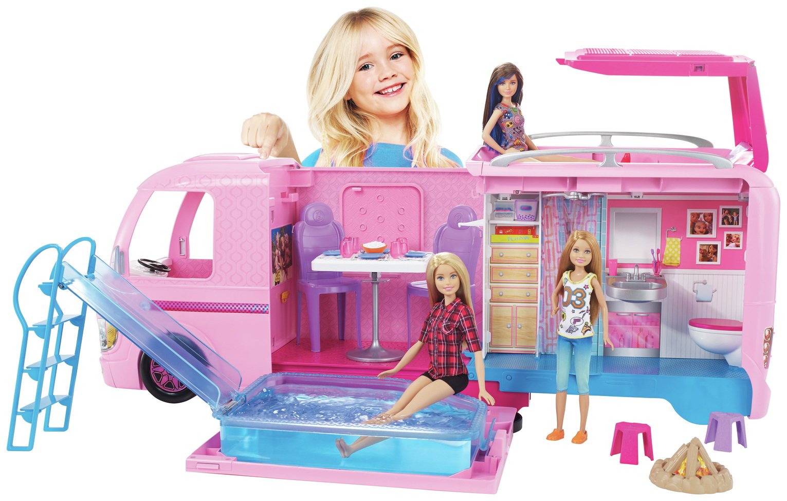 a barbie camper