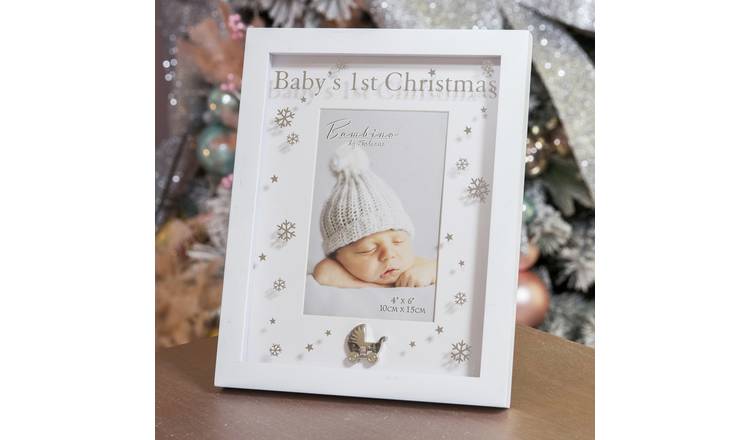 Bambino by Juliana Baby's First Christmas Photo Frame