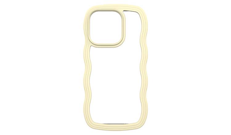 Proporta iPhone 15 Pro Max Wavy Phone Case - Cream