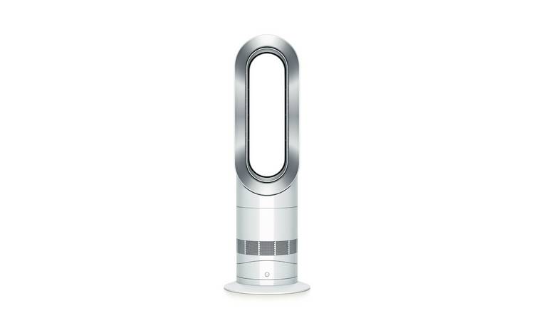 Buy Dyson Am09 White Silver Hot And Cool Fan Heater Fans Argos