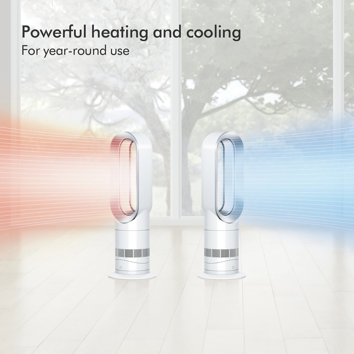 Dyson AM09 White / Silver Hot and Cool Fan Heater Review