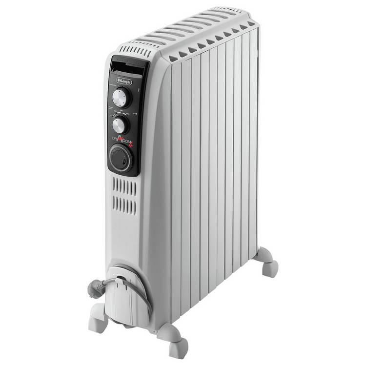 De'Longhi Dragon-4 2.5kW Oil Filled Radiator 0