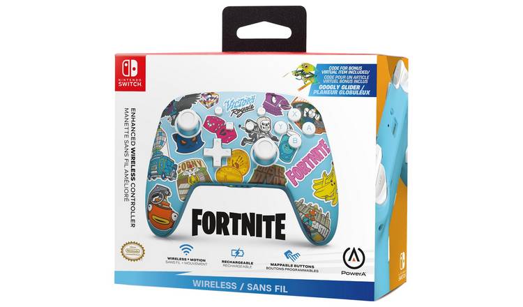 Switch Bundle Fortnite Switch Argos Buy PowerA Enhanced Nintendo