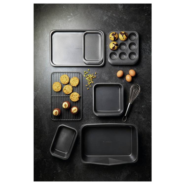 MasterClass Smart Space Stacking Non-stick Bakeware 7pc Set 0