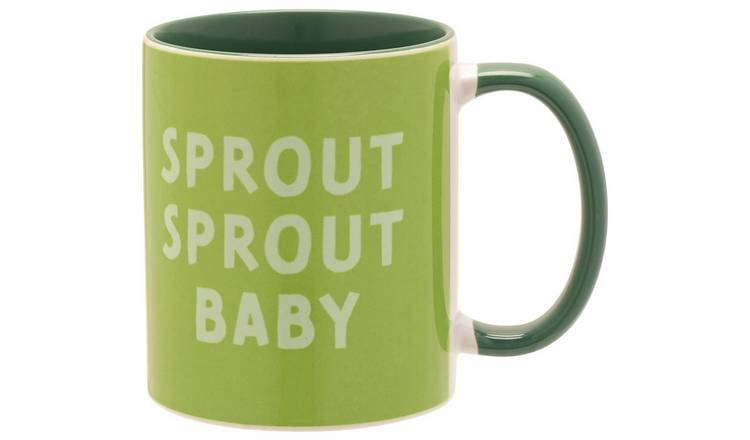 The Seasonal Gift Co Sprout Sprout Baby Green Handled Mug 