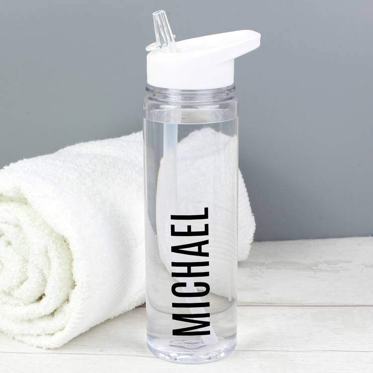 Personalised Message Name Only Water Bottle - 750ml 0