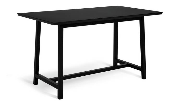 Habitat Kyoto Solid Wood Dining Table - Black