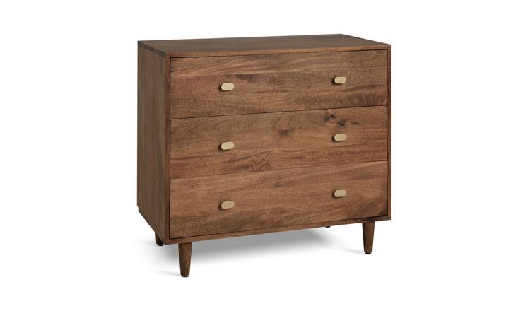 Habitat Armi 3 Drawer Chest - Walnut