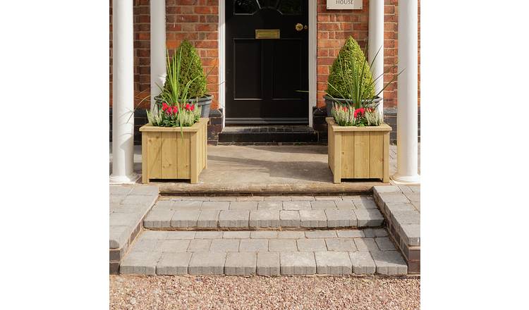 Rowlinson Heritage Square Planter - Pack of 2