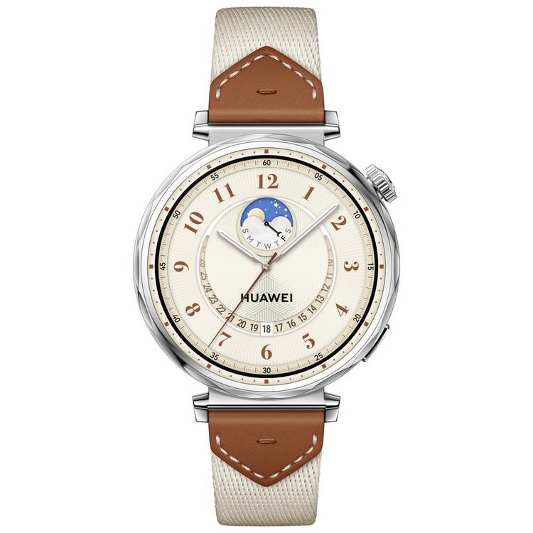 HUAWEI Watch GT5 41mm Smart Watch - Brown Woven 0