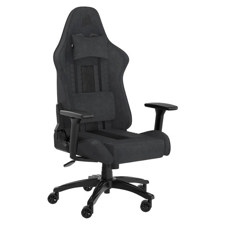 CORSAIR TC100 RELAXED Gaming Chair - Black & Grey 0