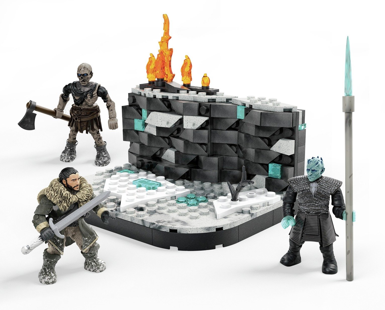 Game of Thrones Mega Construx White Walker Battle Review