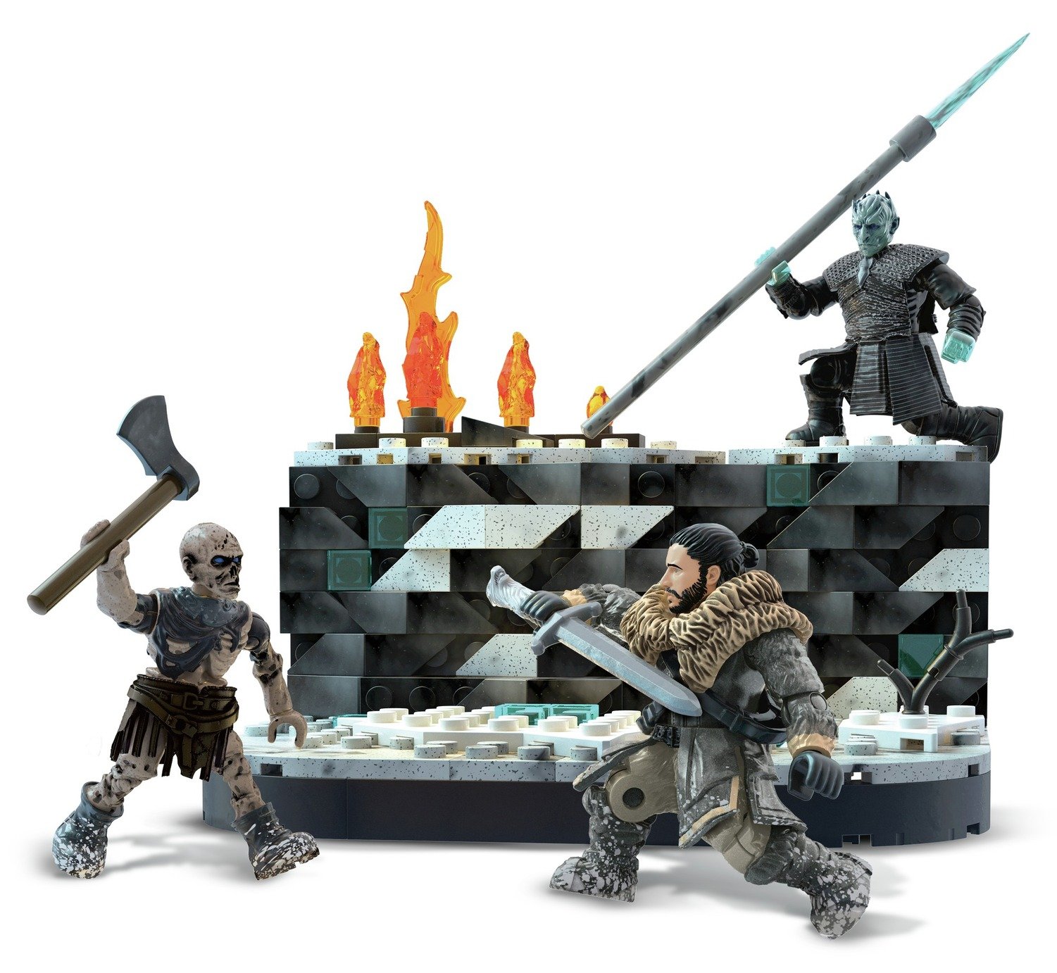 Game of Thrones Mega Construx White Walker Battle Review