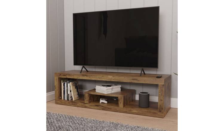 GFW Jakarta TV Unit - Mango Wood Effect