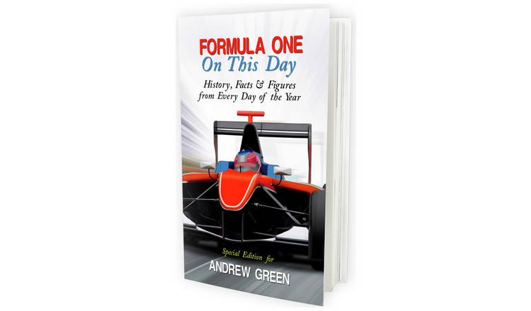 Personalised Message Formula 1 On This Day Book