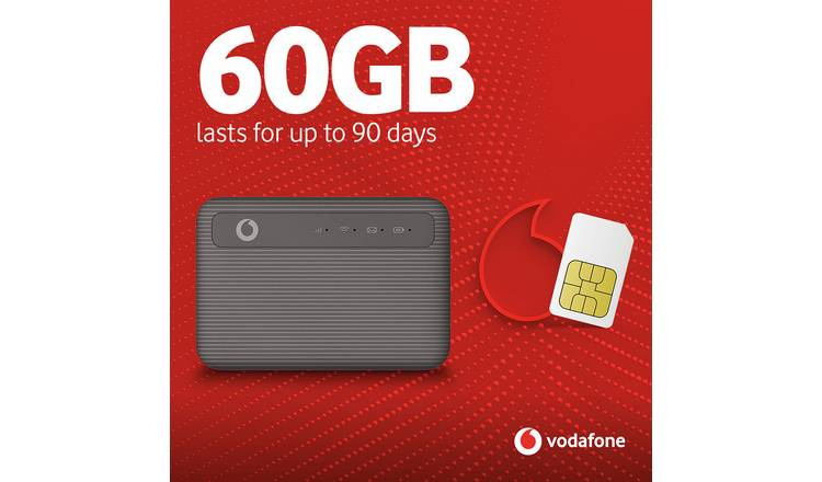 Vodafone 4G Mobile WiFi 60GB