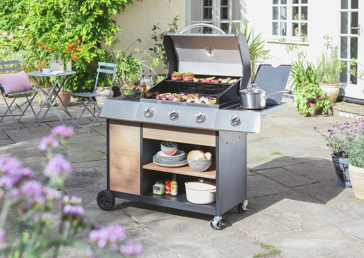 Argos Home Deluxe 3 Burner Outdoor Kitchen Gas BBQ Review