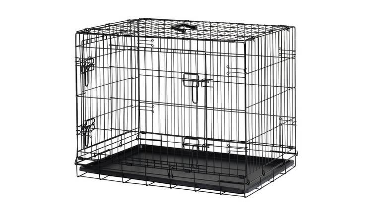 Double Door 30 inch Pet Cage - Medium