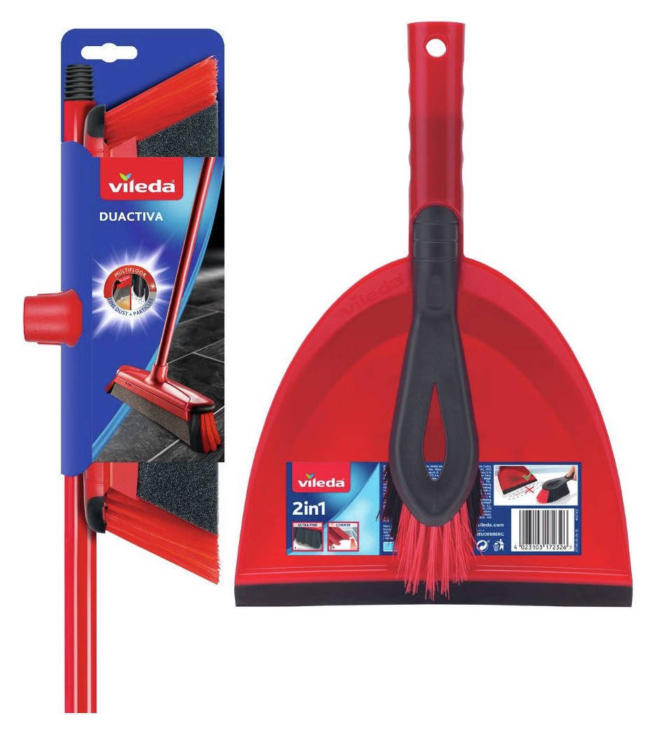 Vileda DuActiva Broom and Dustpan & Brush Set Review