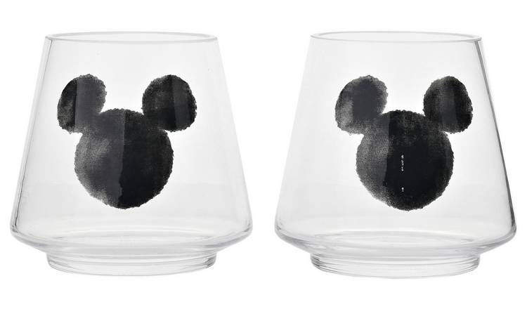 Disney Mickey Mouse Shaped Candle Holders - Set of 2